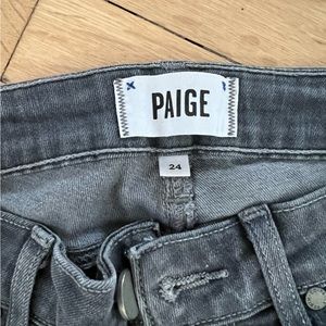 Paige low rise skinny jeans